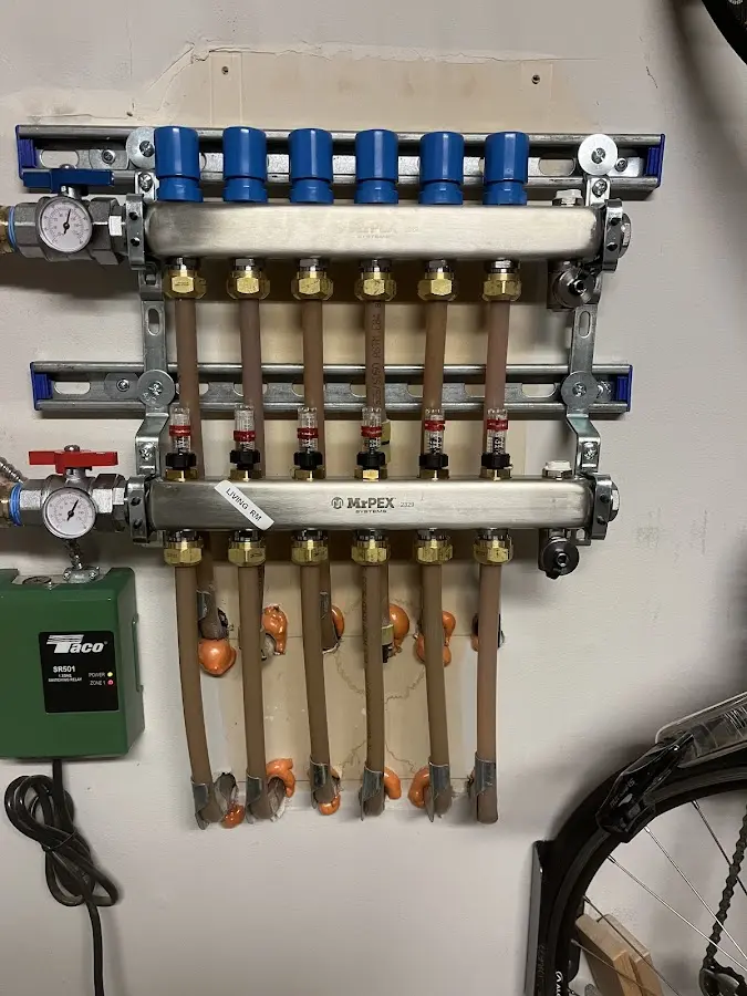 Plumber performing Leak Detection at a residential property in American Fork